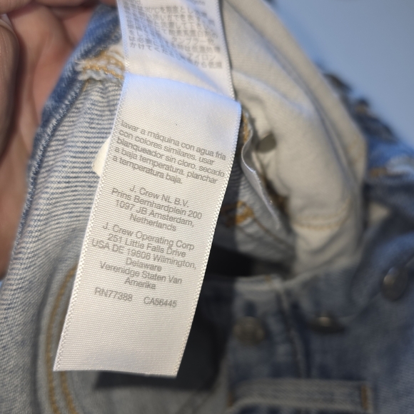 Madewell Light Blue Jeans Size 25 Button Fly Classic 5 Pocket Design 96% Cotton - Picture 7 of 11